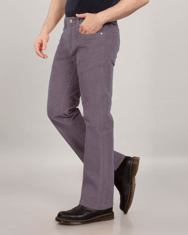 Dark Grey Corduroy Bootcut