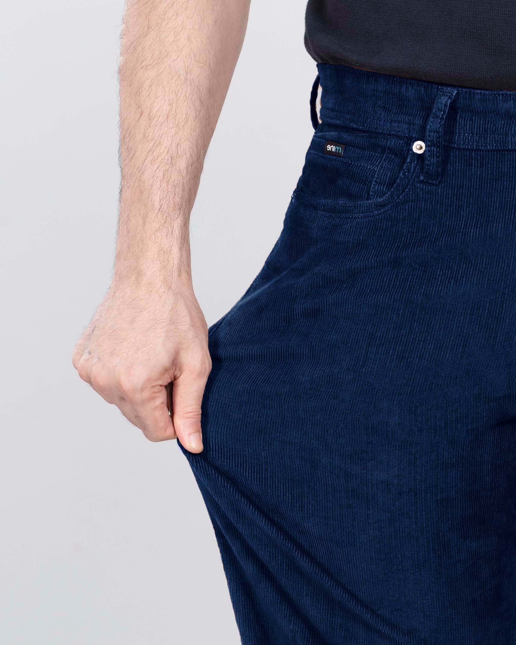 Almond Corduroy Pants for Men - Casual & Refined – Enim Custom