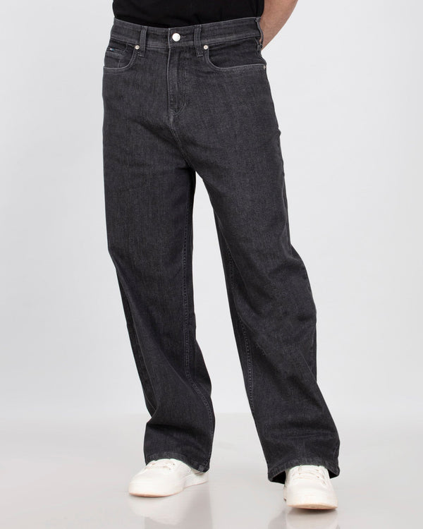 Graphite Denim Baggy Fit Jeans