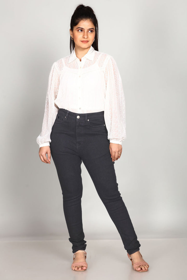 Custom Made Graphite Women's Skinny Fit Jeans