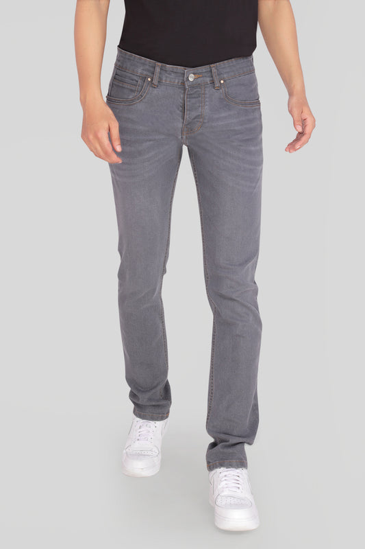 Custom made Charcoal mens slim fit jeans