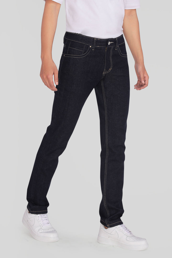 Custom Raw Indigo Women's Straight Fit Jeans