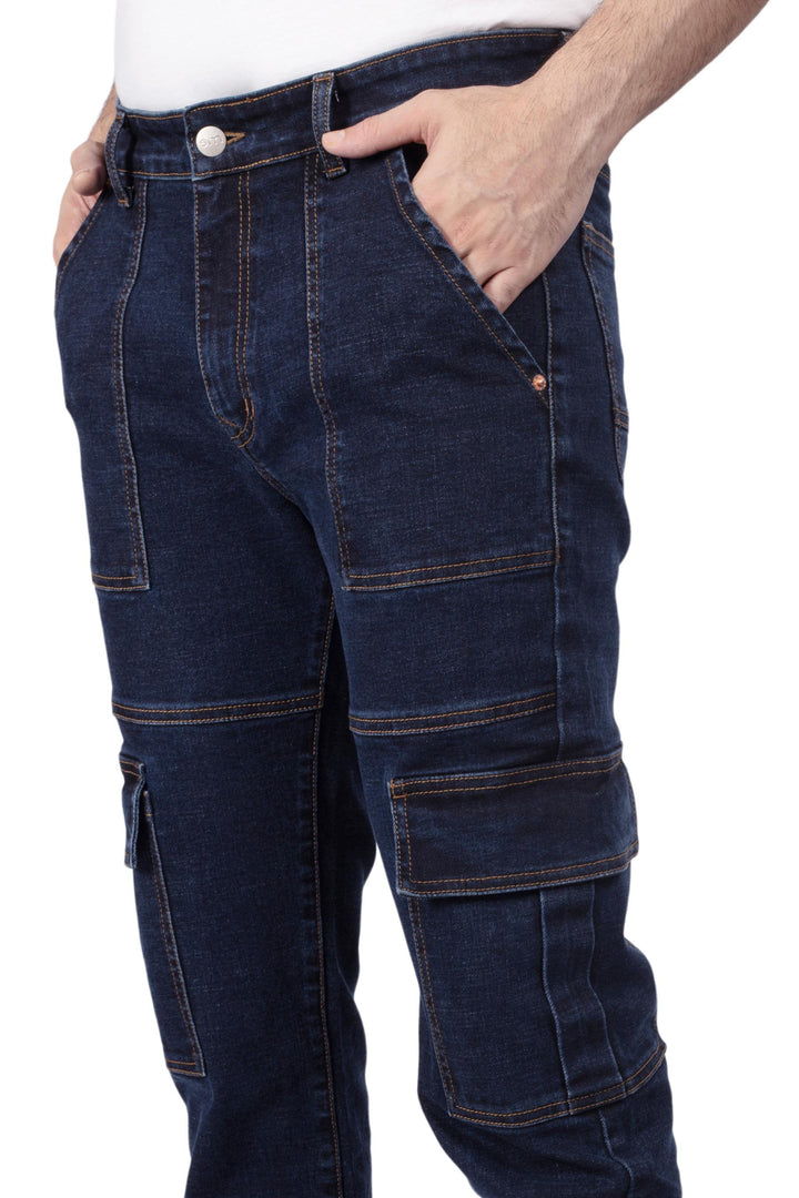 Custom Made Deep Space Blue Men's Neo Cargo 