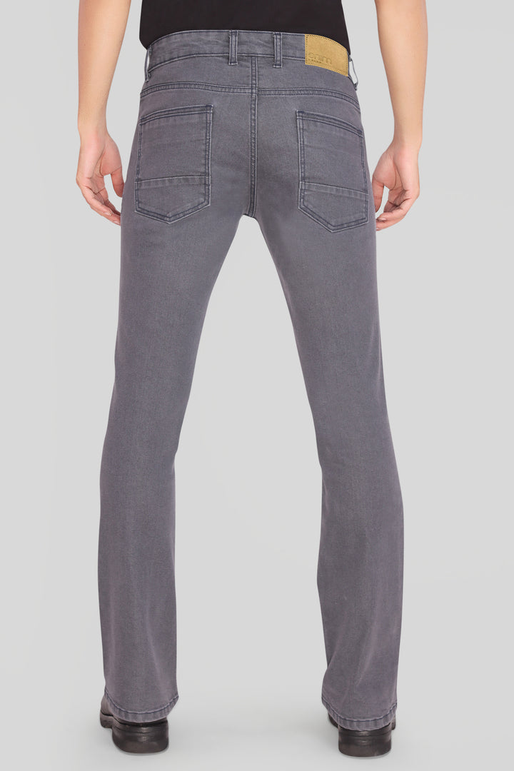 Custom Charcoal boot cut Jeans