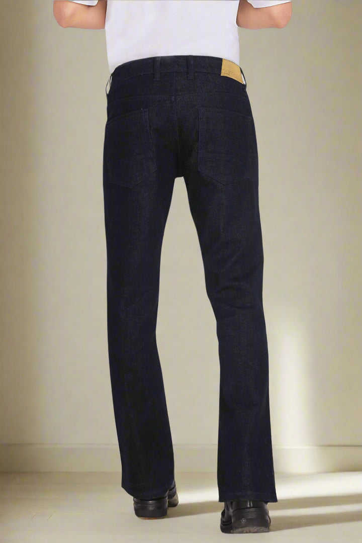 Custom made Raw Indigo Mens Bootcut Jeans Pants