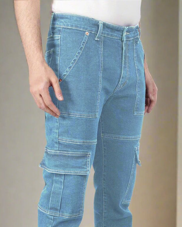 Glacier Blue Denim Neo Cargo