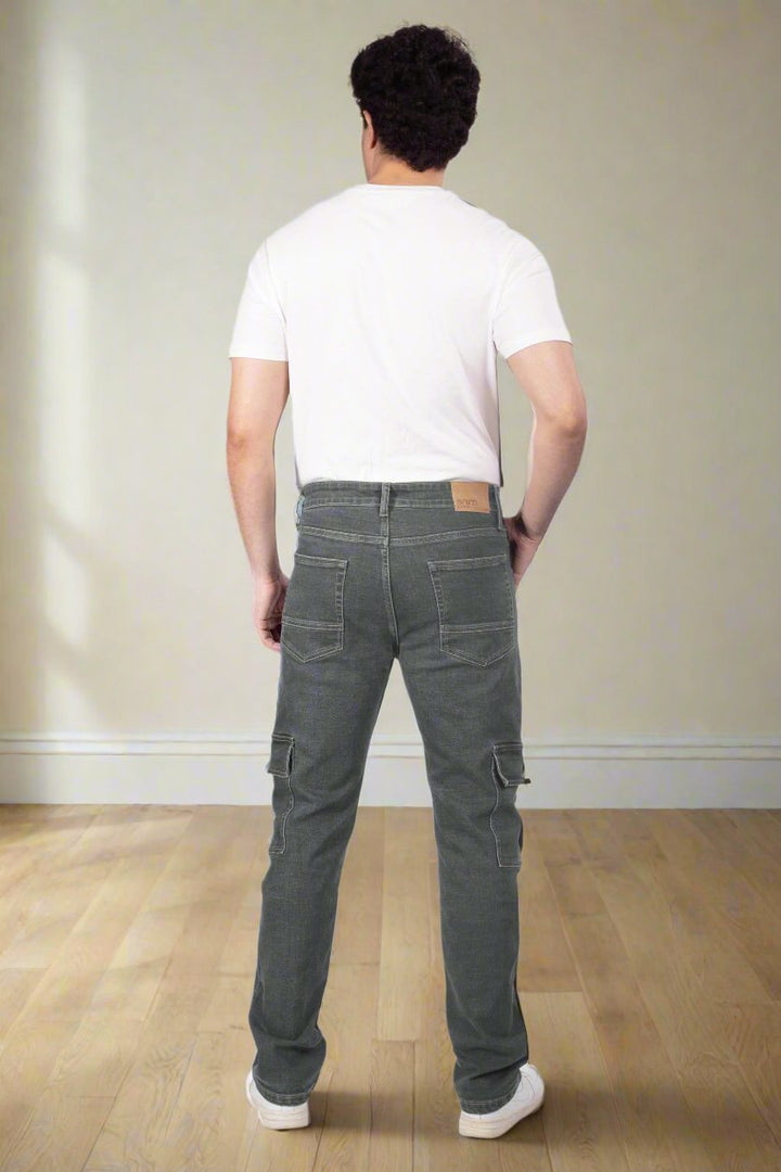 Custom Made Charcoal Men's Neo Cargo