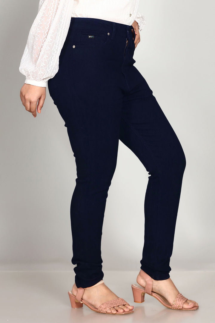 Custom Made Raw Indigo Women's Skinny Fit Jeans