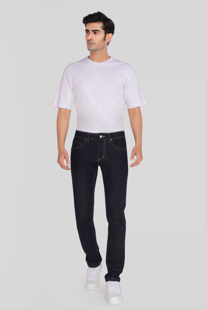 Custom Raw Indigo Women's Straight Fit Jeans