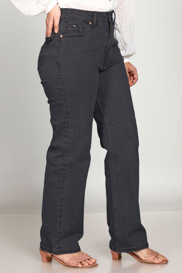 Custom Made Graphite Women's Straight Fit Jeans