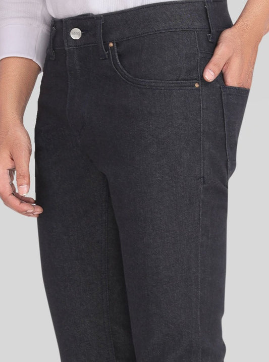 Custom made Graphite Straight Fit Jeans for Men