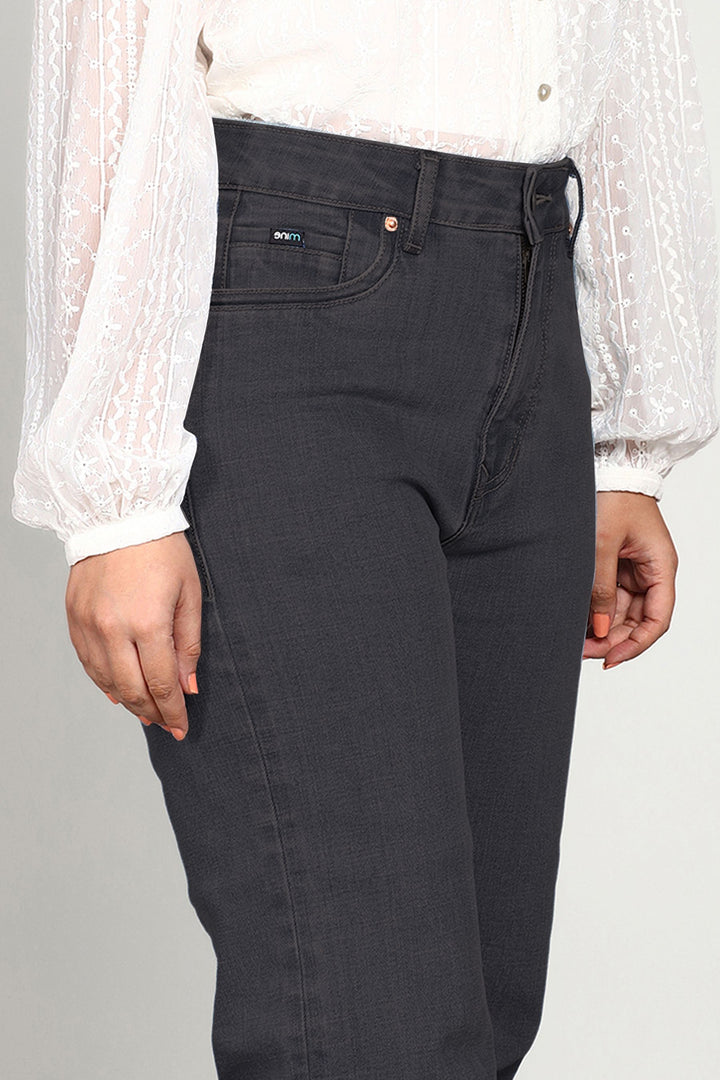 Custom Made Graphite Women's Straight Fit Jeans