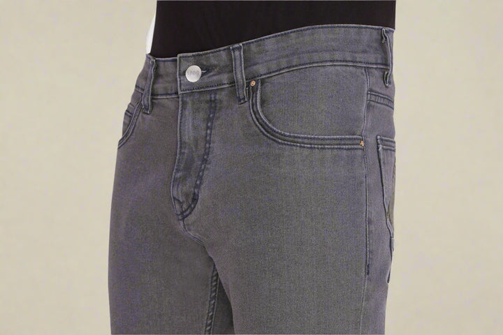 Custom made Charcoal Mens Bootcut Jeans Pants