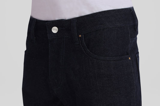 Custom made Raw Indigo Straight Fit Jeans for Men