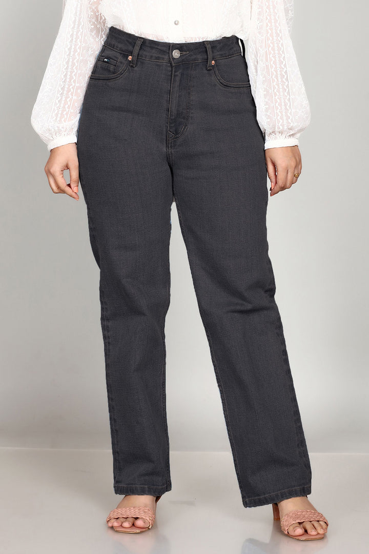 Custom Made Graphite Women's Straight Fit Jeans