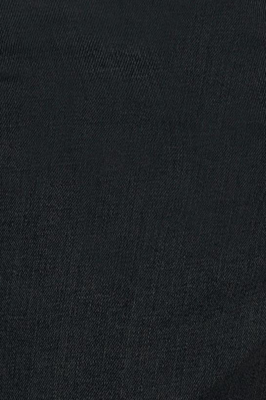 Custom Made Carbon Black Denim Shorts for men