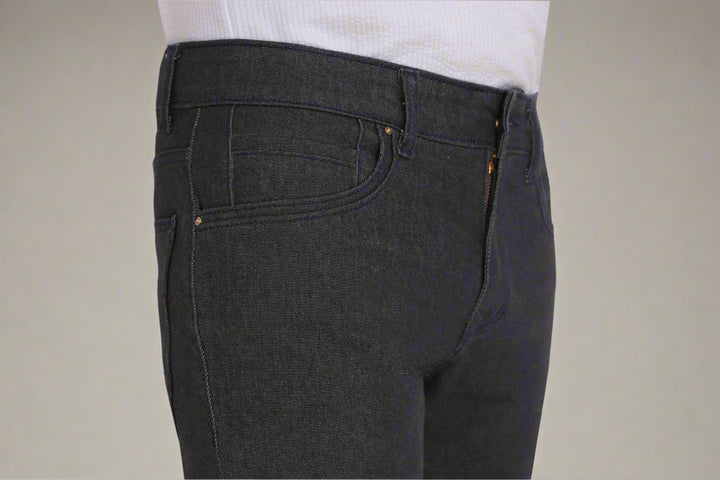 Custom made Graphite Straight Fit Jeans Pants for Men