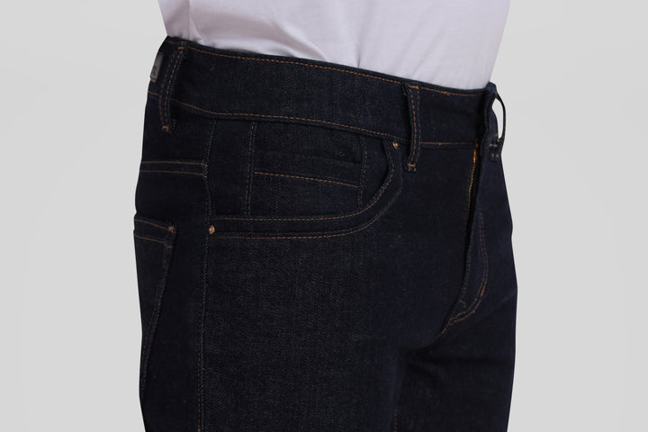 Custom Made Raw Indigo Men's Skinny Fit Jeans Pants