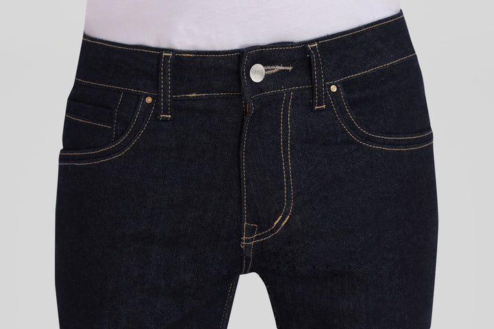 Custom Raw Indigo Women's Straight Fit Jeans
