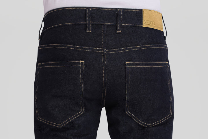 Custom made Raw Indigo Slim Fit Jeans Pants for Men