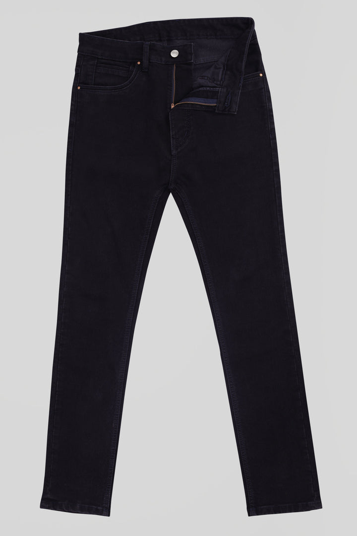 Custom Carbon Black Women's Straight Fit Jeans