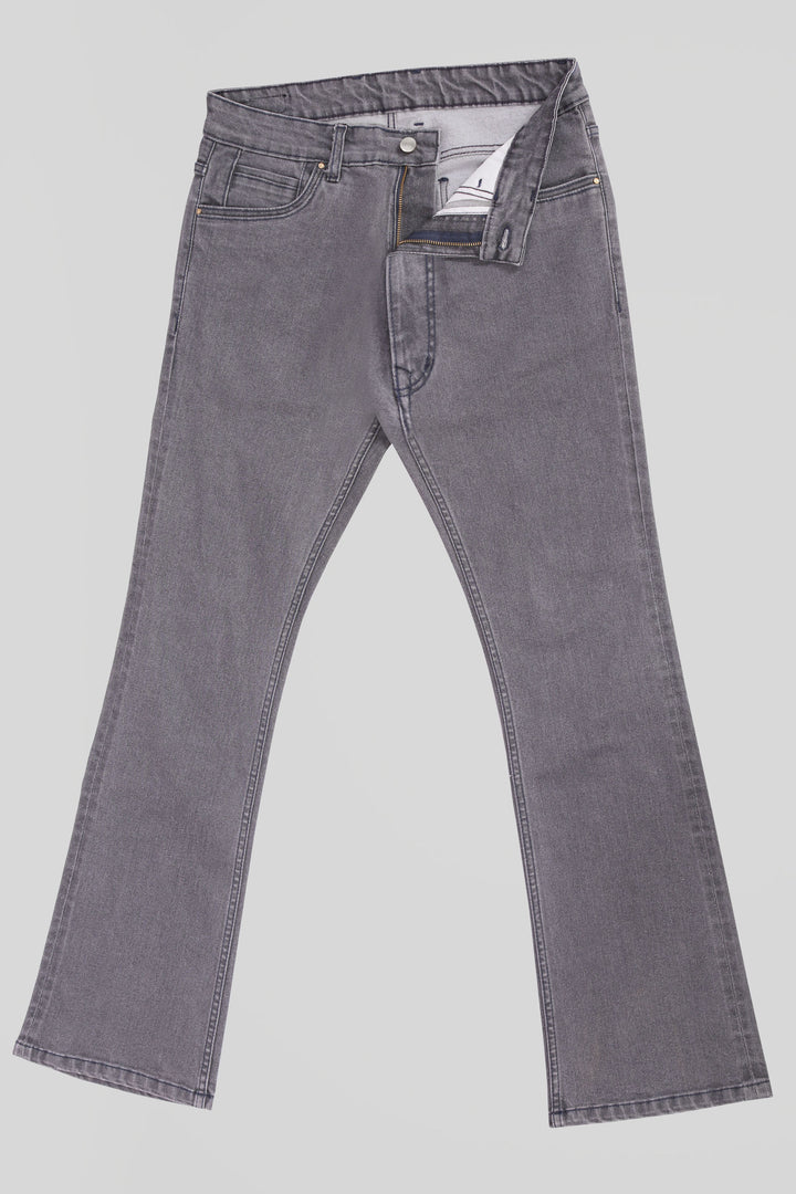 Custom made Charcoal Mens Bootcut Jeans Pants
