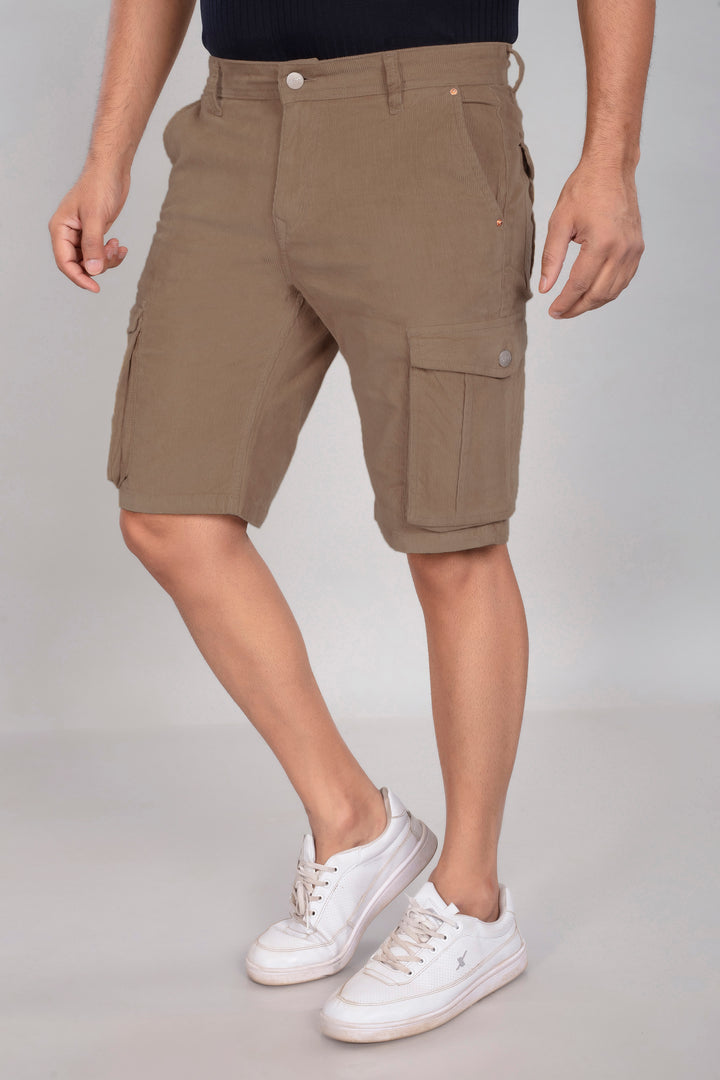 Custom Made Khaki Men's Cargo Shorts