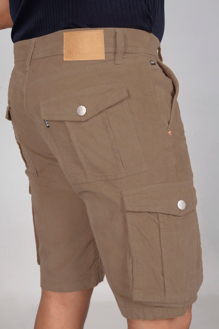 Custom Made Khaki Men's Cargo Shorts
