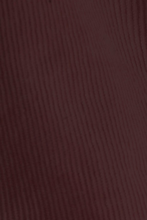 Custom Made Coffee Brown Corduroy Shorts