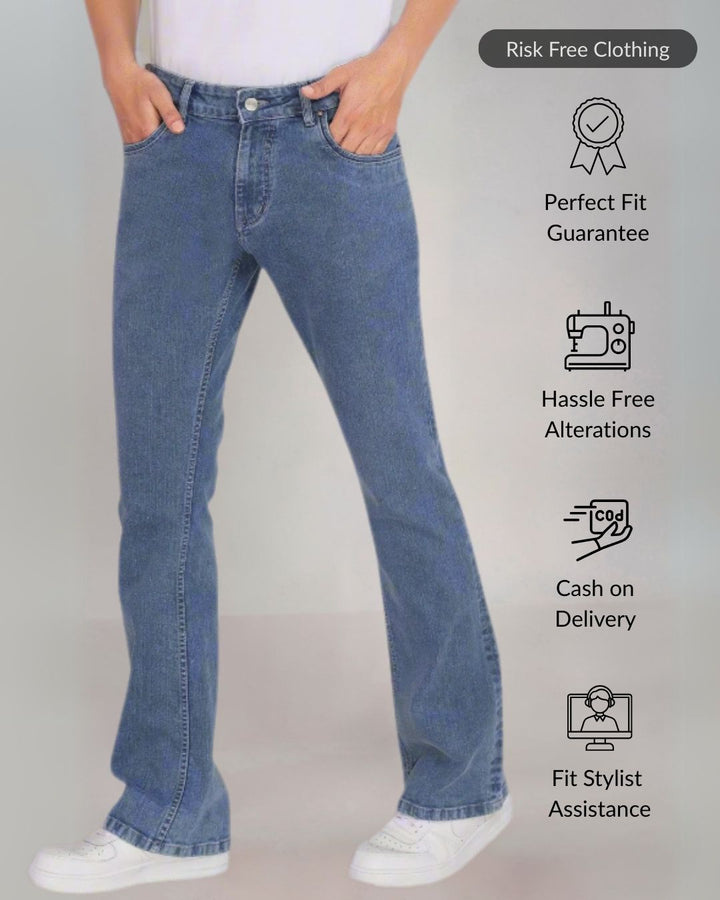 Mid Blue Denim Bootcut