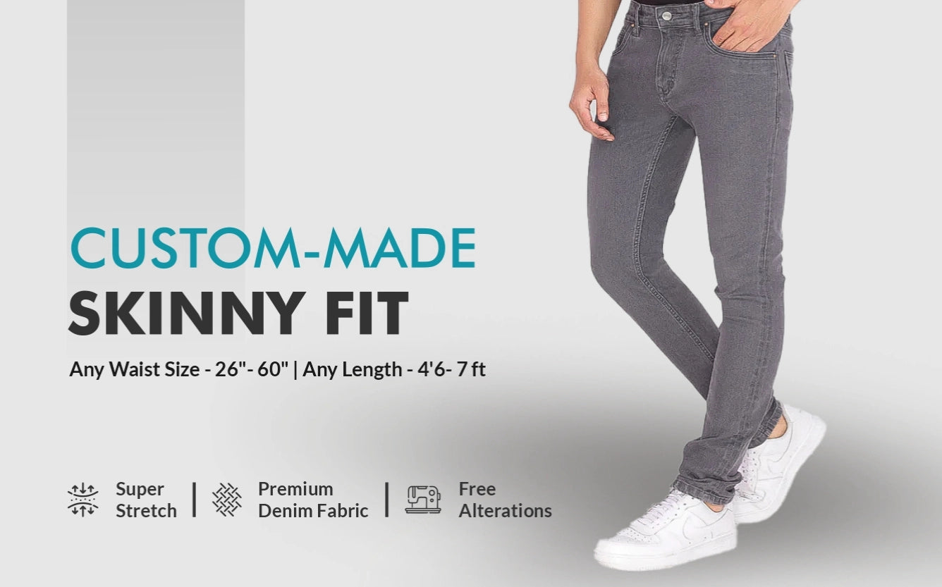 Shop High Quality Custom Made skinny fit jeans for Men Enim