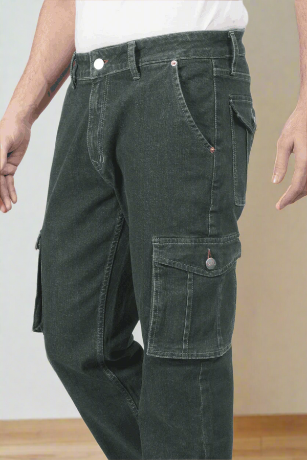 Custom Made Graphite Men's Straight Fit Cargo