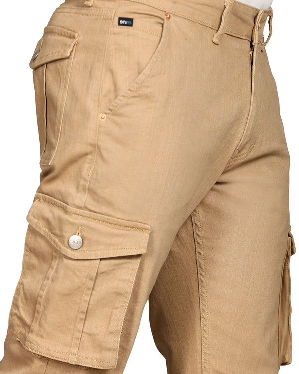 British Khaki Denim Cargo