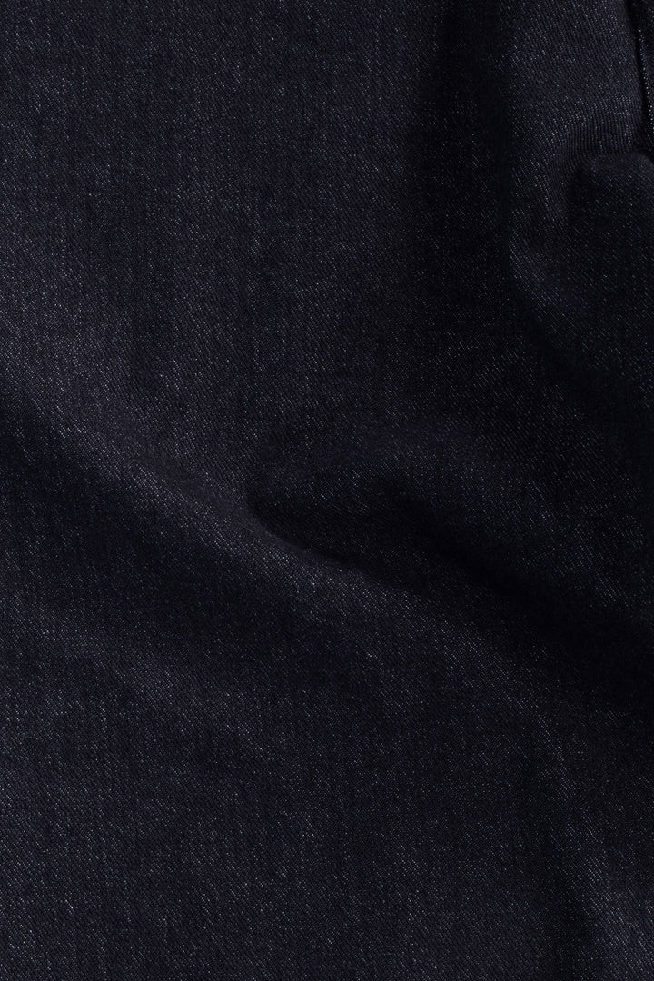 Custom made Carbon Black Slim Fit Jeans Pants for Men