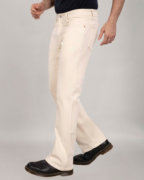 Ecru Denim Bootcut