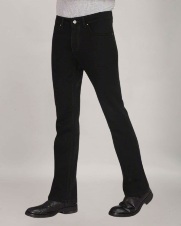 Pure Black Denim Bootcut