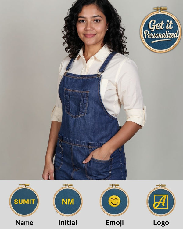 Deep Space Blue Denim Gordon Aprons