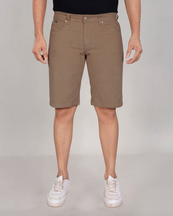 Custom Made Khaki Men's Corduroy Shorts