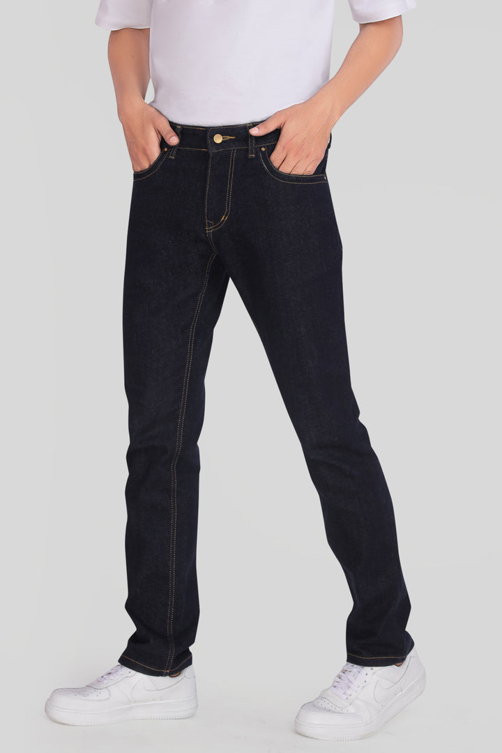 Custom Raw Indigo Women's Straight Fit Jeans