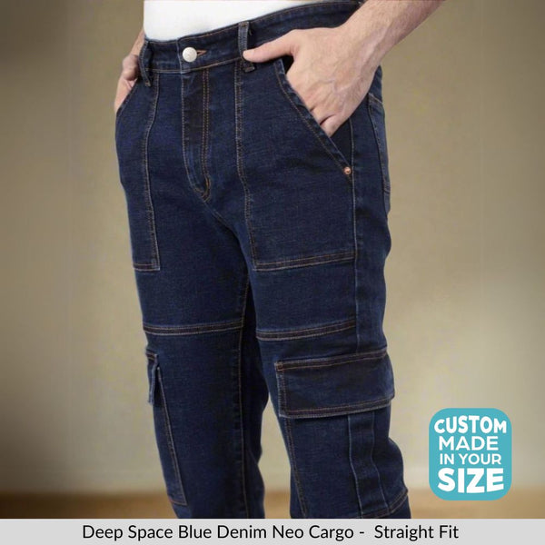 Custom Made Deep Space Blue Men's Neo Cargo 